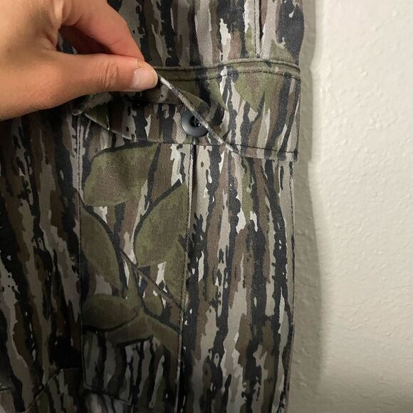 Military Stripe Flower Camo Pants Gung Ho Vintage Size 32 - Picture 4 of 12